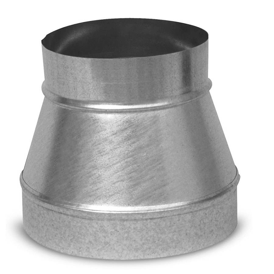 IMPERIAL 6-in 30 Gauge Galvanized Steel Round Duct Reducer | GVL0040-A