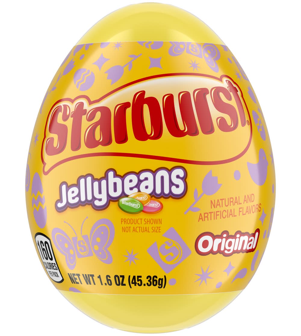 Starburst Jellybeans Origininal Easter Camdy, Assorted (1.6 oz)