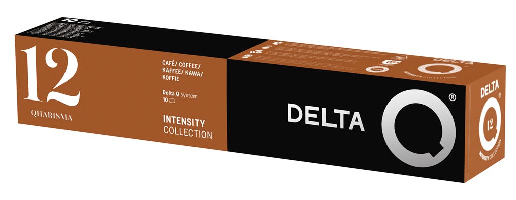 Delta Q - Cápsulas de café qharisma, embalagem de 60g