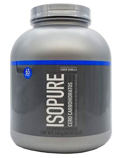 Isopure · Suplemento alimenticio proteína cero carbohidratos, vainilla (2,04 kg)