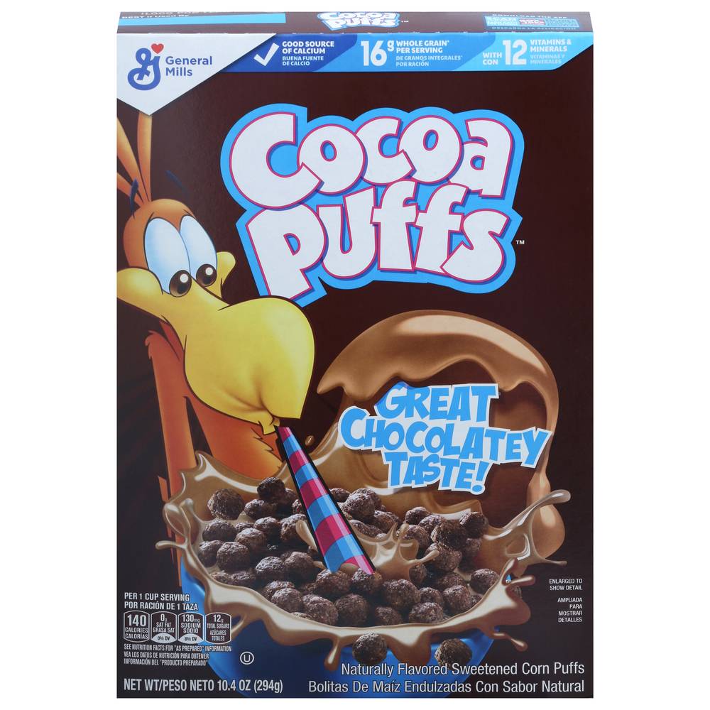 Cocoa Puffs Frosted Corn (chocolate milk )