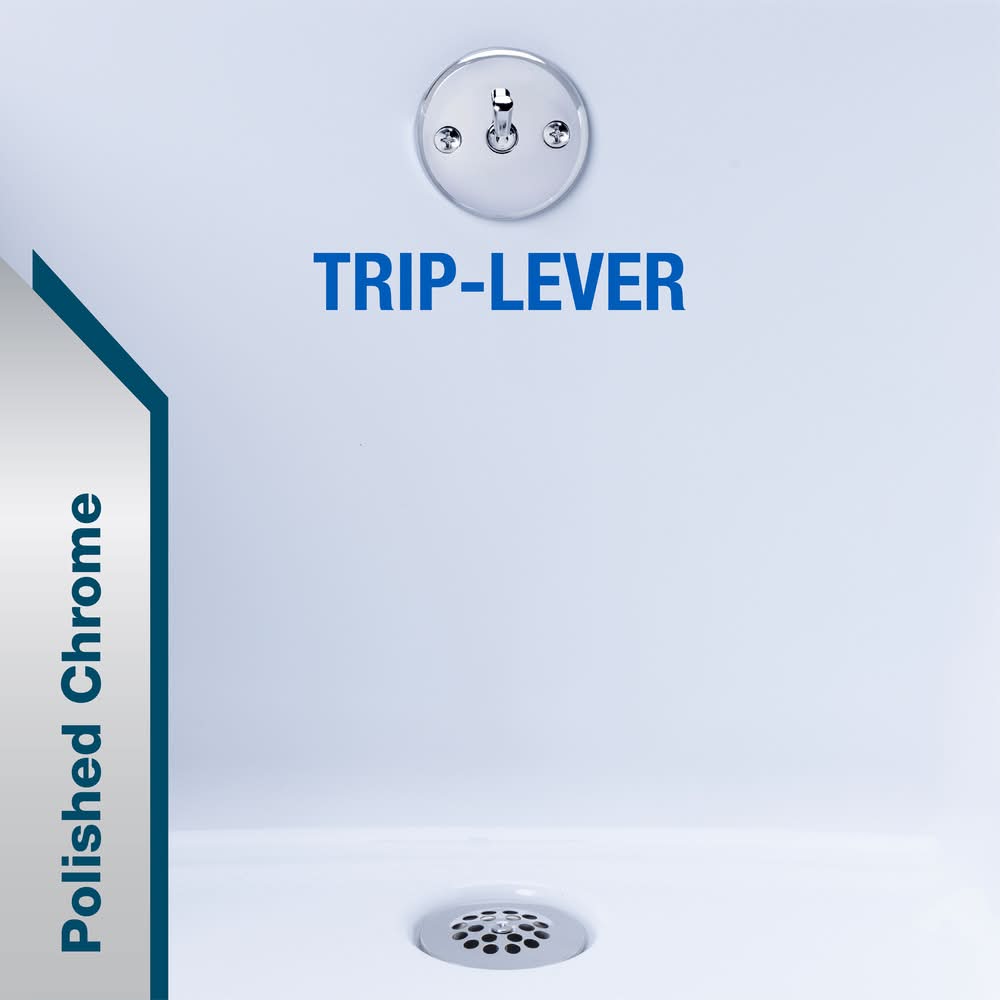 Dearborn Triplever Bathtub Trim Kit - Chrome