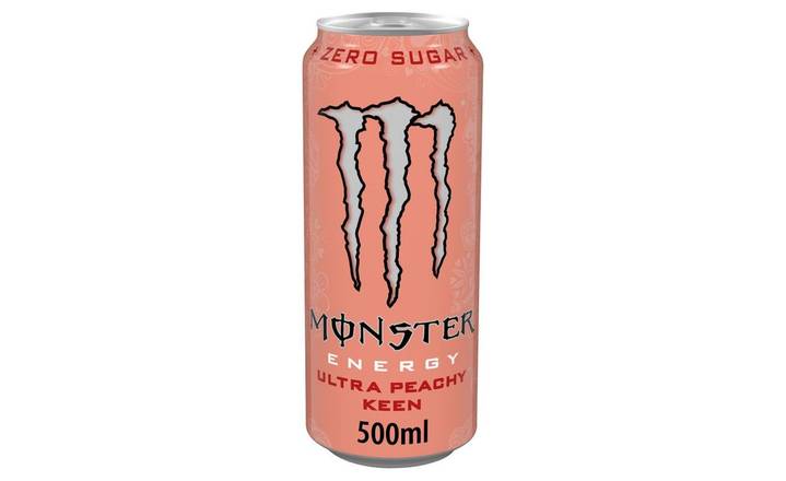 Monster Ultra Peachy Keen Zero 500ml can (405874)