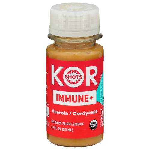 Kor Shots Immune+ Acerola + Cordyceps Cold-Pressed Juice Shot