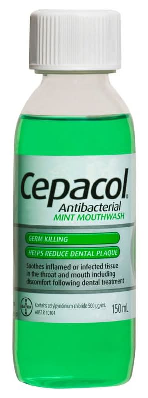 Cepacol Mint Mouth Wash Solution 150ml