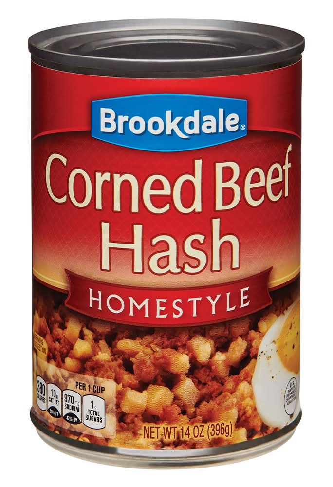 Brookdale Corned Beef Hash, Home Style (14 oz)