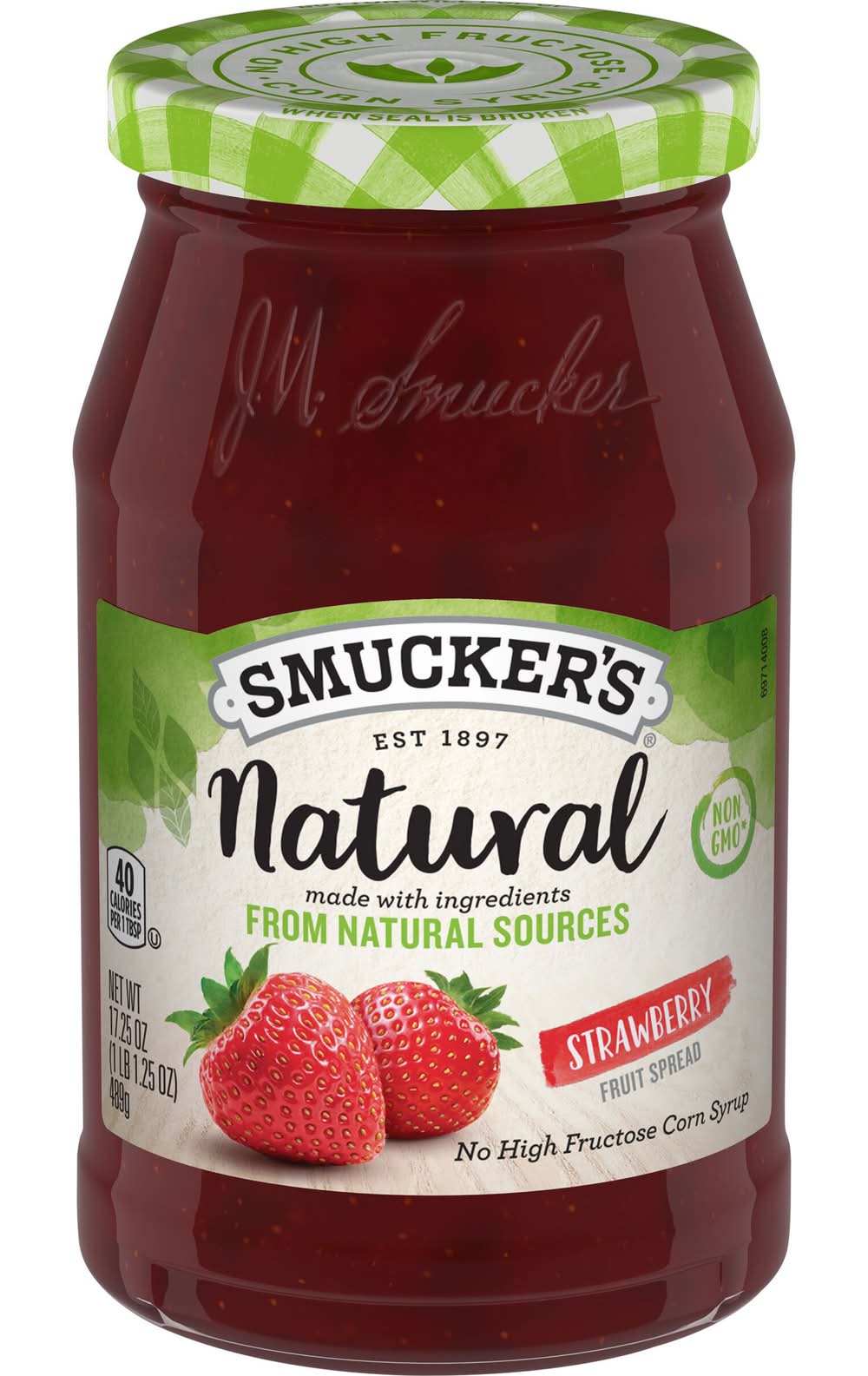 Smucker's Natural Strawberry Fruit Spread (17.25 oz)