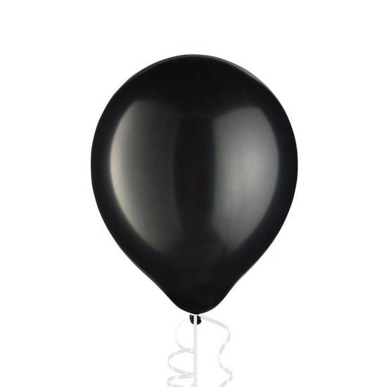 Uninflated 1ct, 12in, Black Pearl Balloon