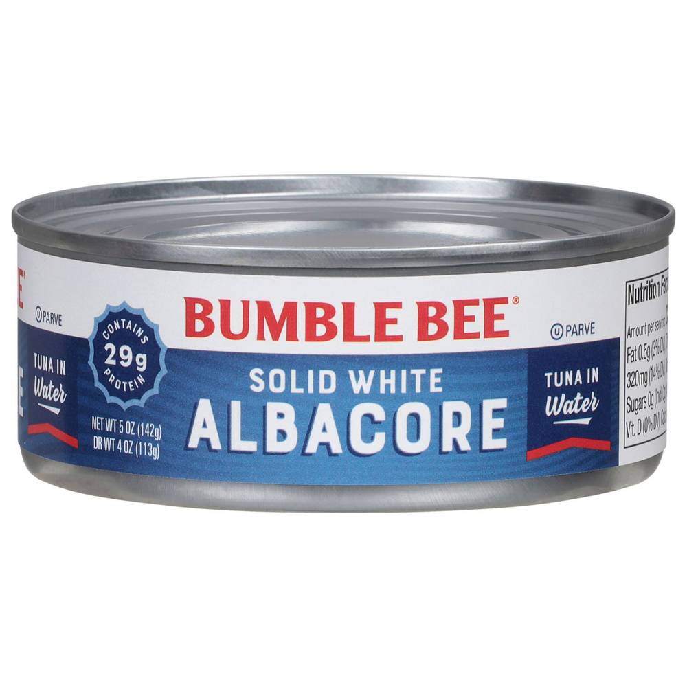 Bumble Bee Premium Solid White Albacore Tuna, 5 oz
