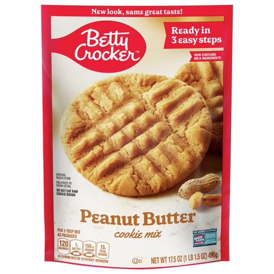 Betty Crocker Peanut Butter Cookie Mix