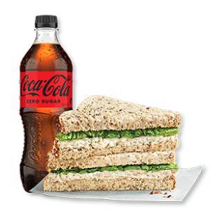 Crave 'n Save - Foodary Classic Sandwich & Coca-Cola 600ml ranges for $7 (SAVE $6)