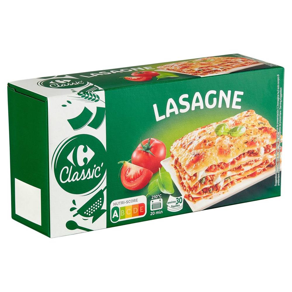 Carrefour Classic'' Lasagne 500 g