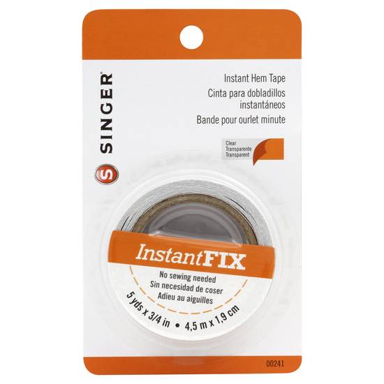 Singer Instant Fix Instant Clear Hem Tape