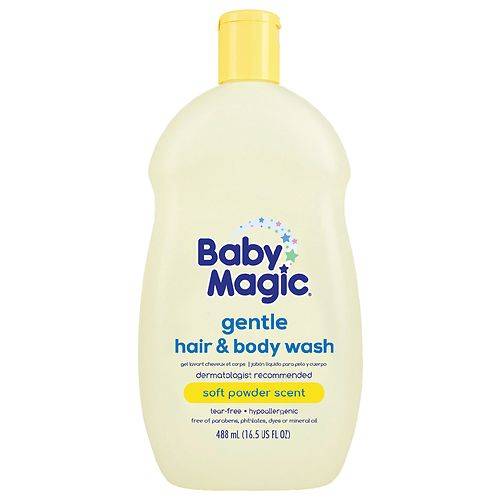 Baby Magic Gentle Hair & Body Wash Soft Powder Scent - 16.5 oz