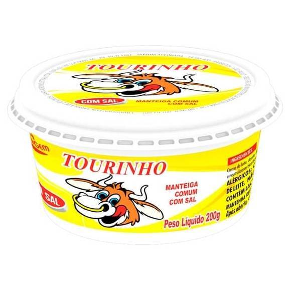 Tourinho manteiga com sal pote (200g)