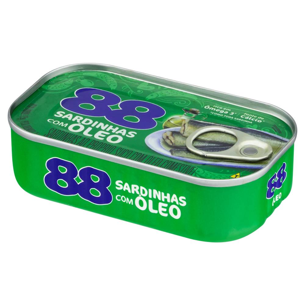 88 · Sardinhas com óleo (125 g)