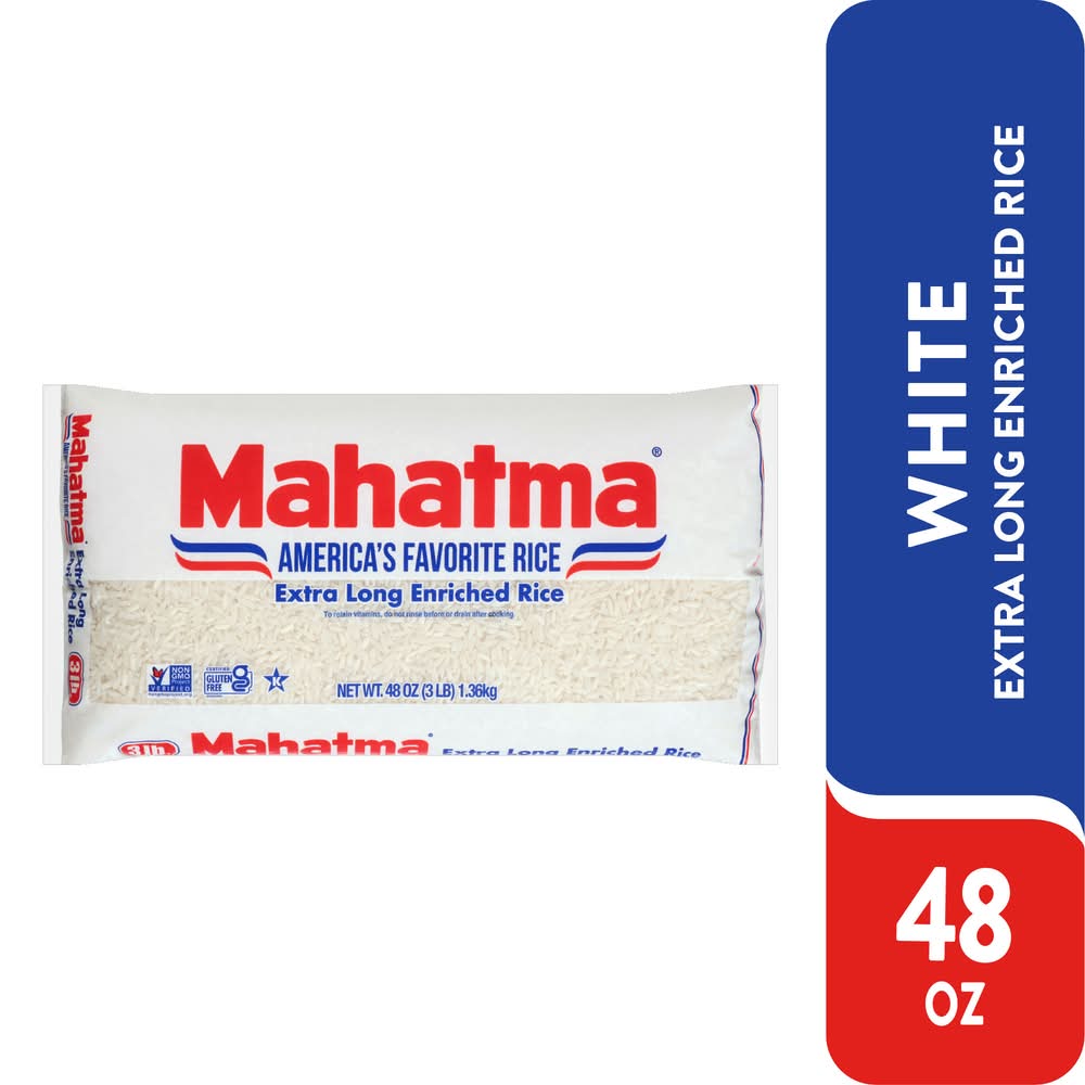 Mahatma Extra Long Enriched Rice (3 lbs)