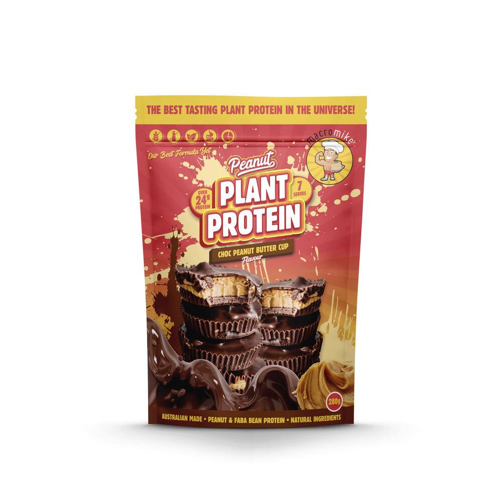 Macro Mike Plant Based Protein Choc Peanut Butter Cup (280g)