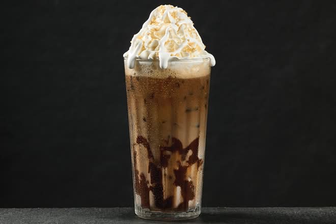 Iced S'mores Latte