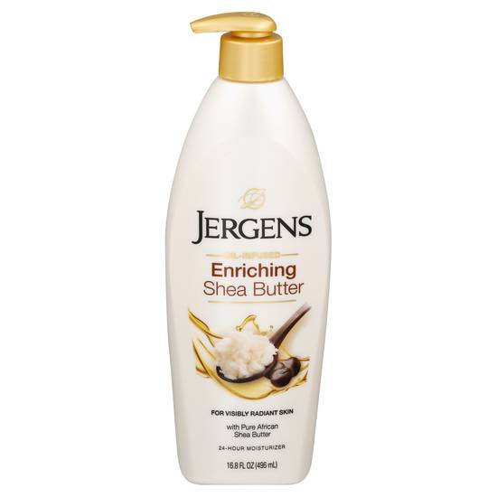 Jergens Oil-Infused Enriching Shea Butter Moisturizer (16.8 fl oz)