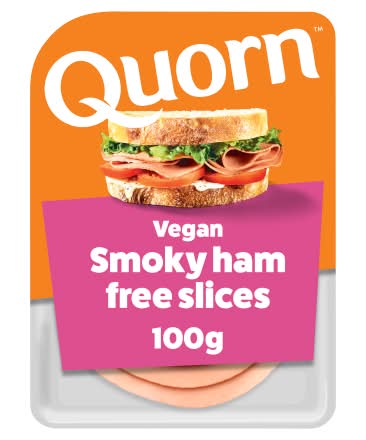 Quorn Vegan Smoky Ham Free Slices (100g)