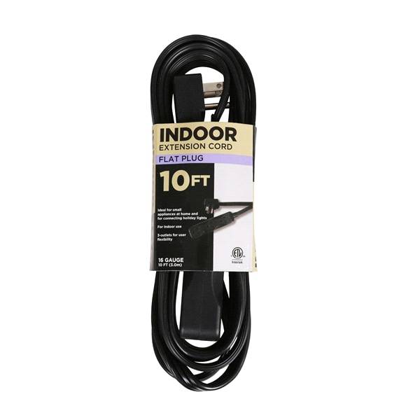 Household Extension Cord, 10 ft (1 ct)
