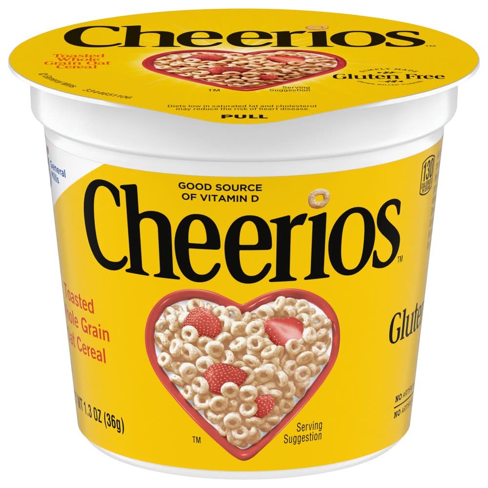 Cheerios Toasted Whole Grain Oat Cereal (1.3 oz)
