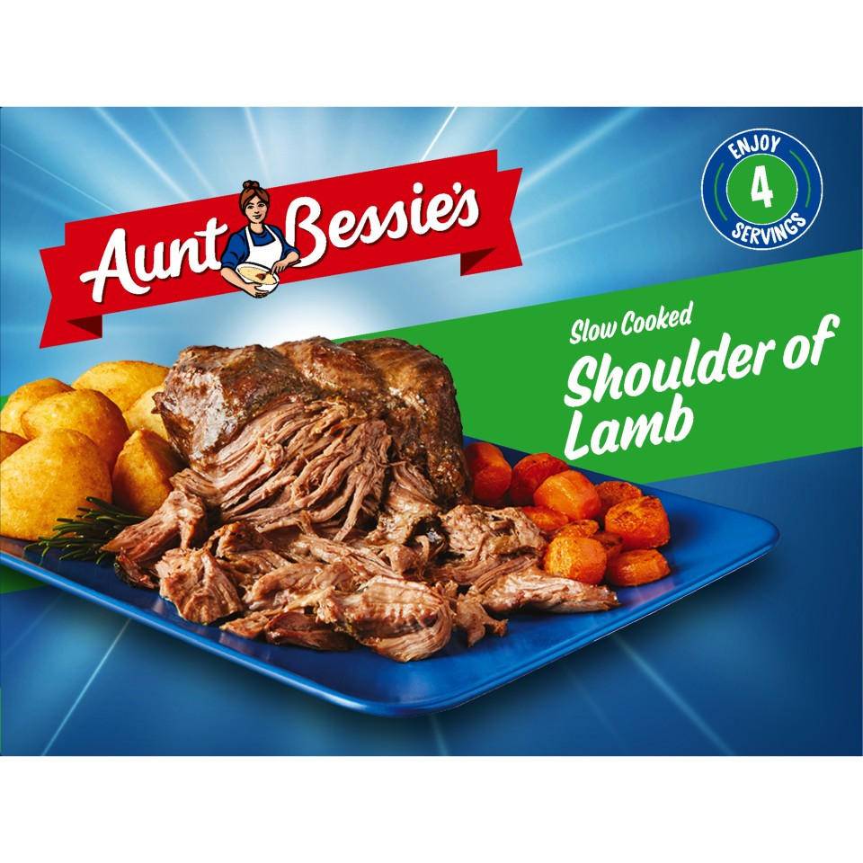 Aunt Bessie's 525g Slow Cooked Shoulder of Lamb