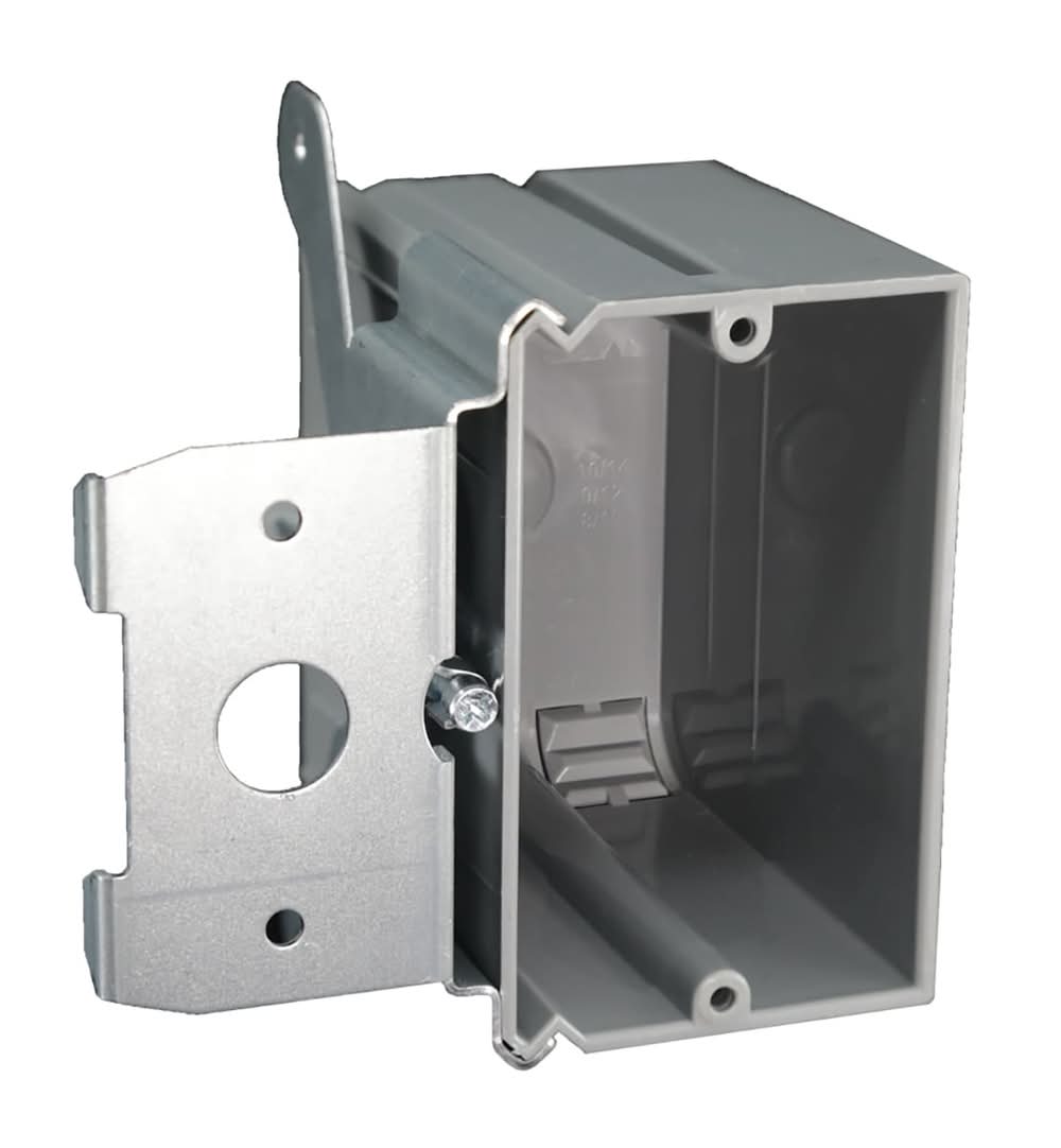 CANTEX 1 -Gang PVC New work Switch/Outlet Electrical Box