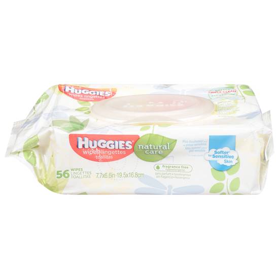 Huggies Natural Care Sensitive Unscented Baby Wipes