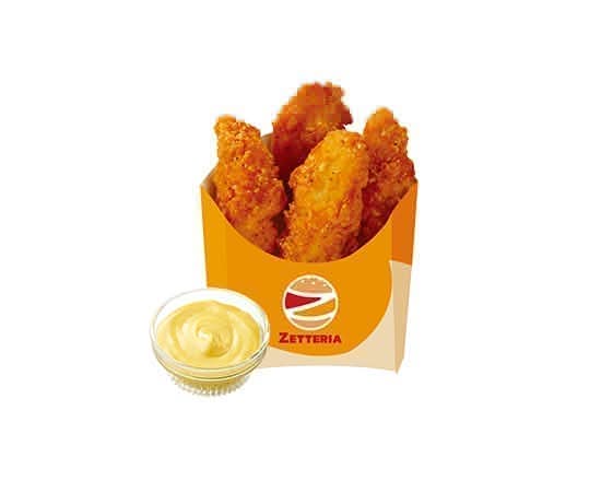 チキンフィンガー（４本入り）マスタードソース Chicken Fingers Mustard Sauce