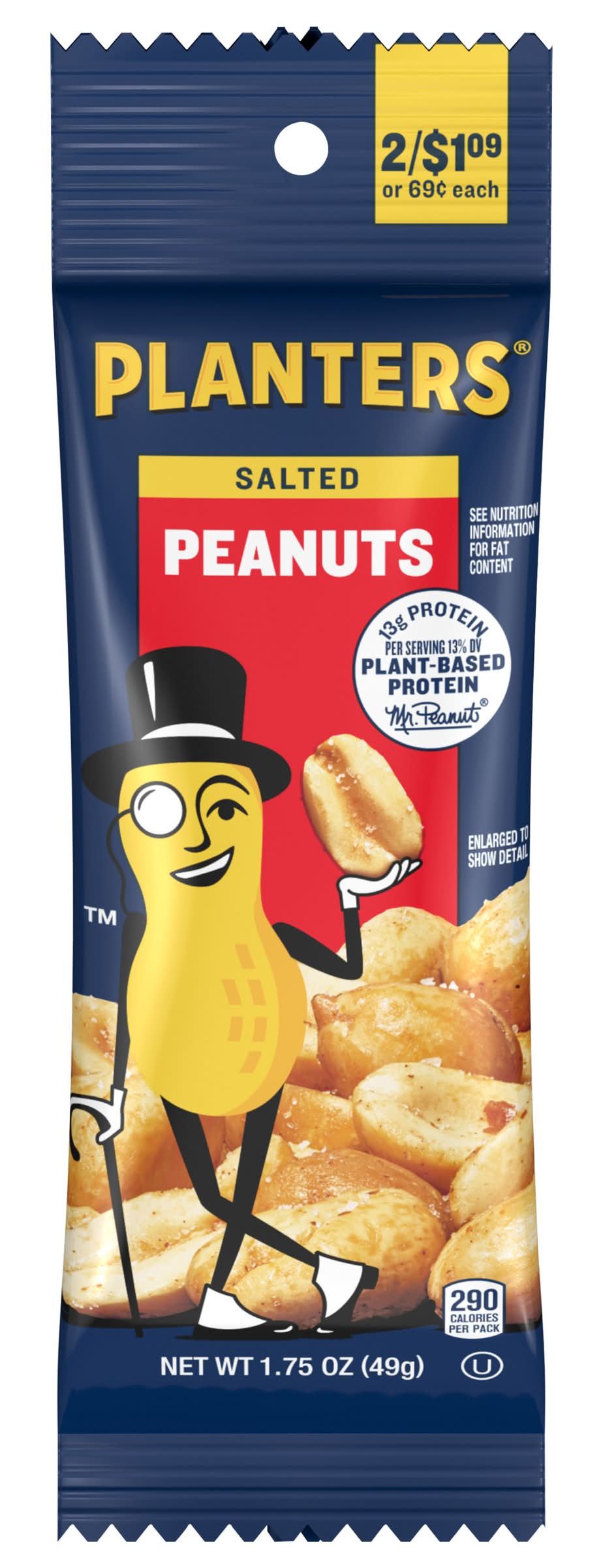 Planters Peanuts Salted (1.75 oz)