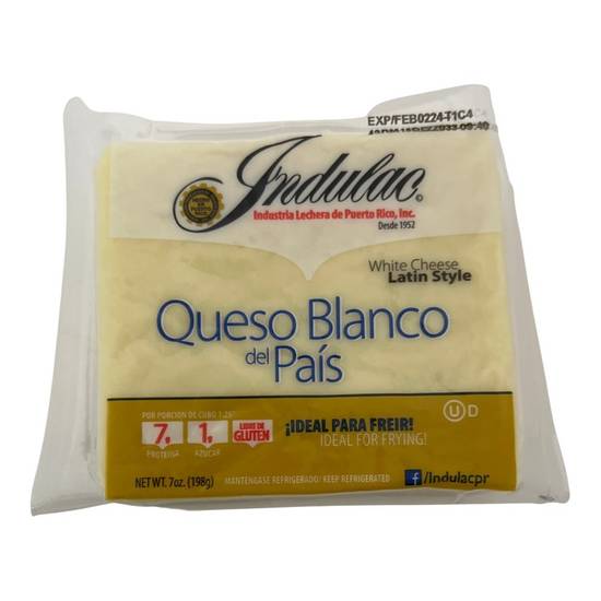 Indulac Queso Blanco Del Pais Latin Style White Cheese | Delivery