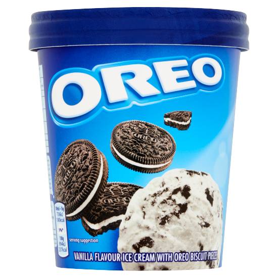 Oreo Vanilla, Ice Cream Tub (480ml)