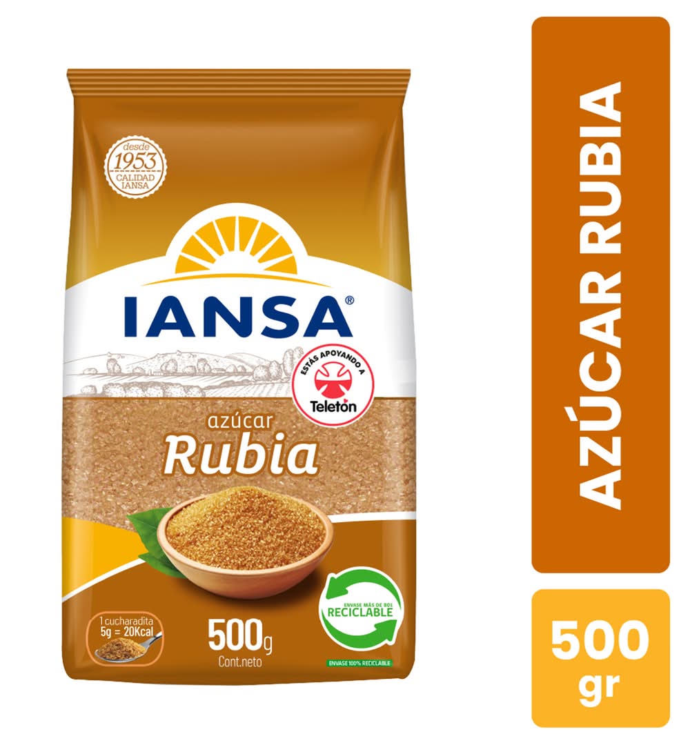 IANSA · Azúcar rubia (500 g)