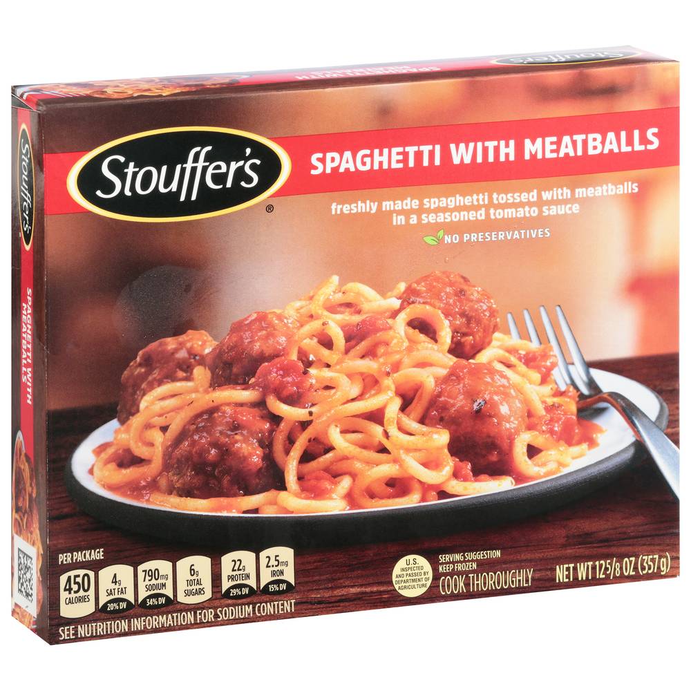 Stouffer's Spaghetti With Meatballs