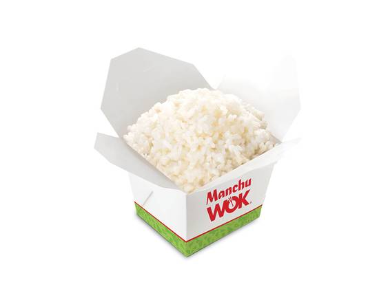 Riz a la vapeur Boîte wok / Steamed Rice WOK Box