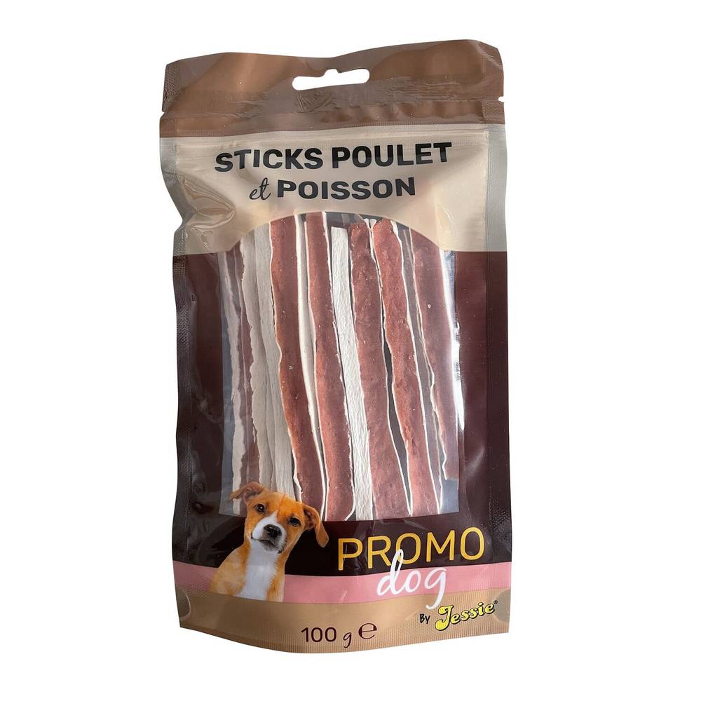 Promo Dog - Friandise pour chiens sticks poulet et poisson