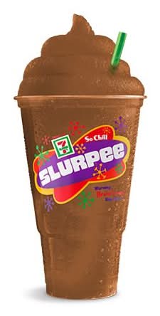 Barq's Rootbeer Slurpee Large
