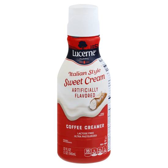 Lucerne Italian Style Sweet Cream Coffee Creamer (32 fl oz)