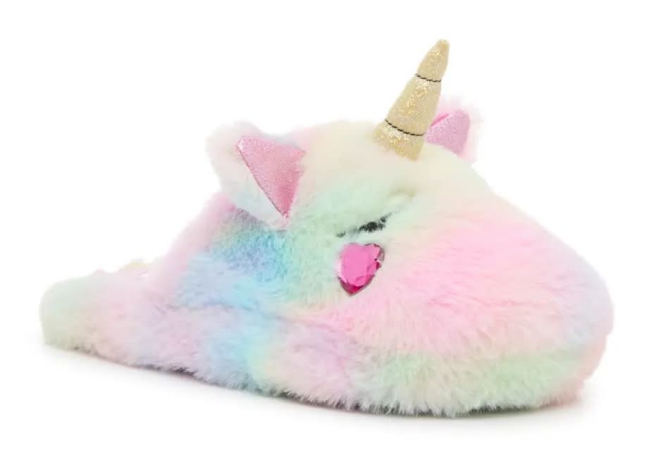 Ground Up Unicorn Slipper - Kids' (Multicolor 2/3 Youth)