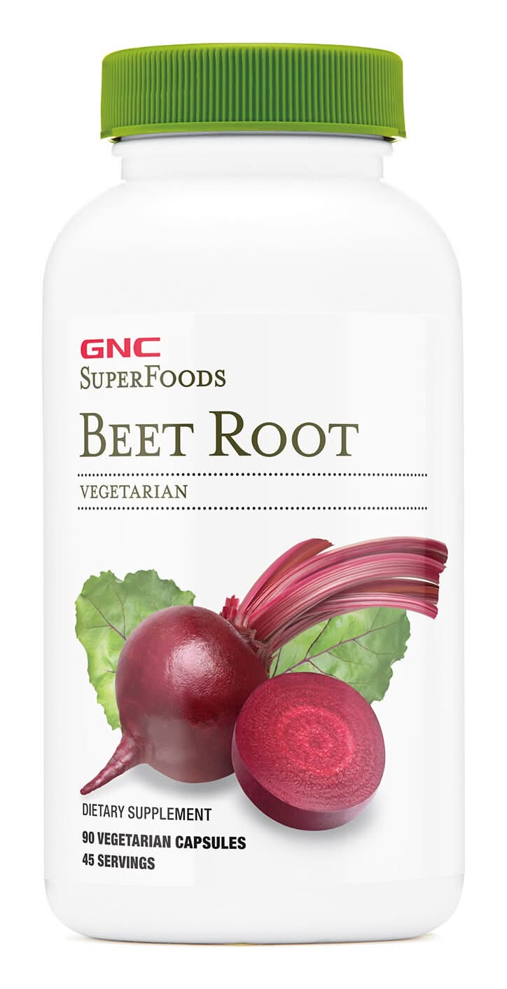 GNC Superfoods Beet Root Vegetarian Capsules (90 ct)