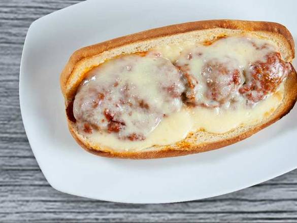 Meatball Parmigiana Sandwich