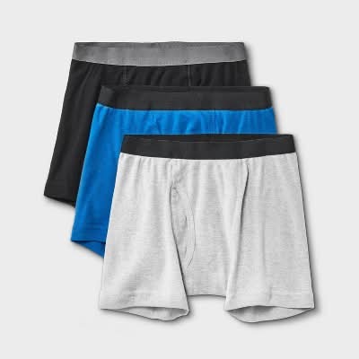 Dealworthy Boxer Briefs, Men, L, Assorted (3 ct)