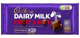 Cadbury Dairy Milk Fruit And Nut Chocolate Bar 110G