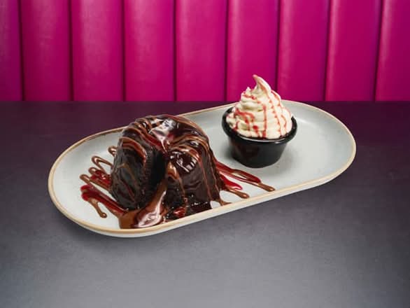 Raspberry Choc Lava Cake