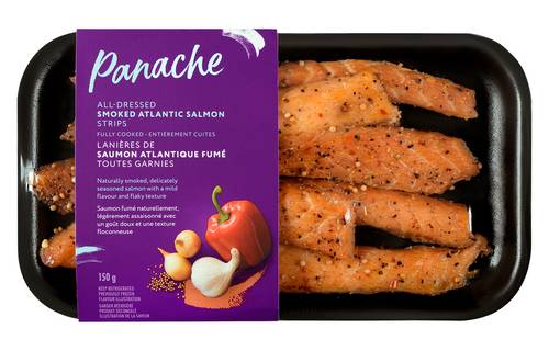 Panache Atlantic Smoked All Dressed Strips Salmon (150 g)