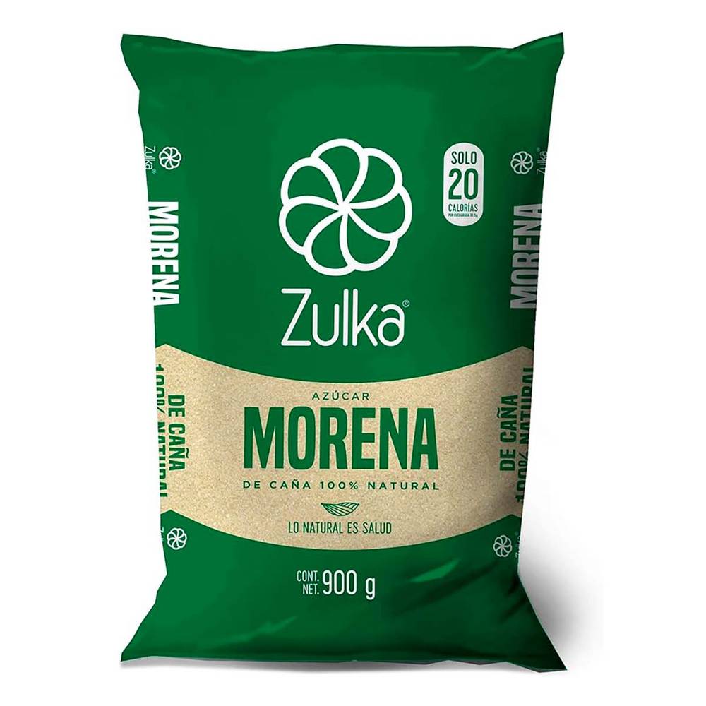 Zulka · Azúcar morena de caña 100% natural (900 g)