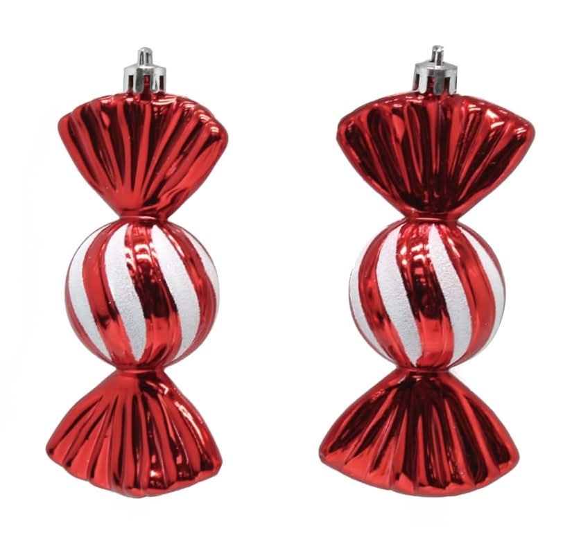 Candy Christmas Ornaments (2 ct)
