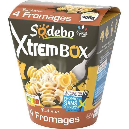 Xtremboxradiatoriaux fromages italiens Sodebo 400 g